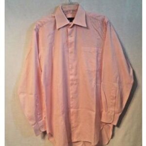 Robert Talbott Dress Shirt Pink Size 15/34
